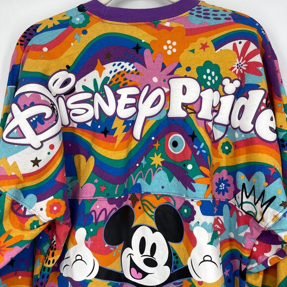 Disney Pride Collection Spirit Jersey Mickey Mouse for Adults Unisex XS - Picture 8 of 10